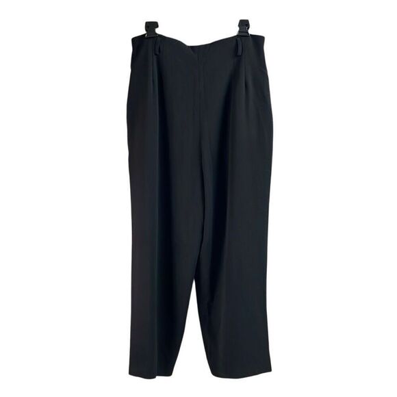 CHAUS Women’s Black Lined Dress Pants Button Zip Belt Loops Size 16 - Picture 1 of 7
